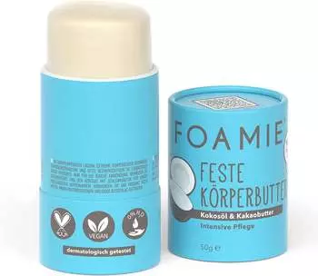 Foamie K&ouml;rperbutter Kokos&ouml;l & Kakaobutter (50g)