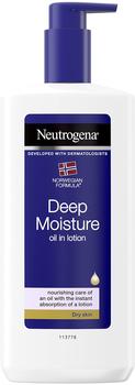 Neutrogena Norwegian Formula Deep Moisture Feuchtigkeitsspendende Bodymilk mit Tiefenwirkung mit Öl (400ml)