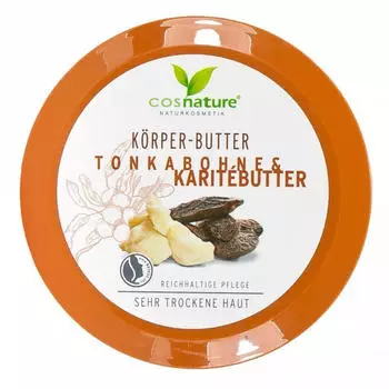 Cosnature Pflege Körperpflege Körperbutter Tonkabohne & Karitébutter (200ml) Cosnature Pflege Körperpflege Körperbutter Tonkabohne & Karitébutter (200ml)