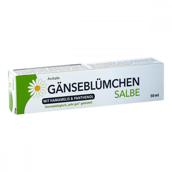 Avitale Gänseblümchen Salbe mit Hamamelis & Panthenol Salbe (50ml)