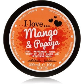 I Love Cosmetics I love Mango & Papaya K&ouml;rperbutter (200ml)