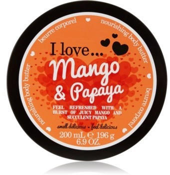I Love Cosmetics I love Mango & Papaya Körperbutter (200ml)