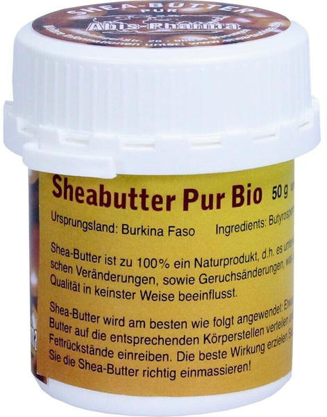 Abis-Pharma Sheabutter Bio Pur unraffiniert (50 g)