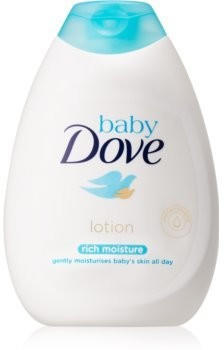 Dove Baby Rich Moisture beruhigende Hautmilch (400ml)