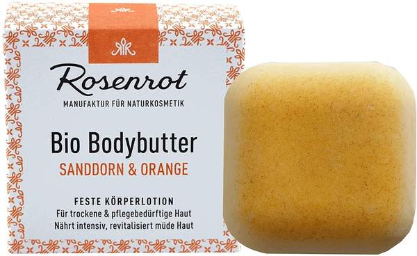 Rosenrot Bio Bodybutter Sanddorn & Orange (70g)