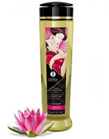 Shunga Amour Massage&ouml;l mit s&uuml;&szlig;em Lotusduft 240 ml - f&uuml;r luxuri&ouml;se, seidig...