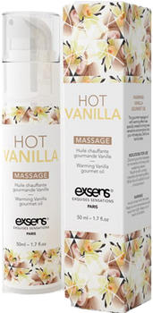 Exsens Warming Gourmet Massage Oil Hot Vanilla