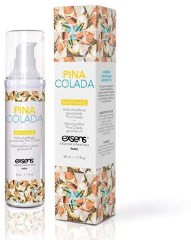 Exsens Warming Gourmet Massage Oil (50ml) Pina Colada
