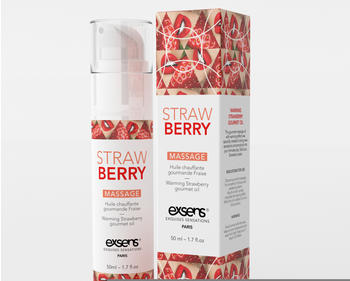 Exsens Warming Gourmet Massage (50ml) Oil Strawberry