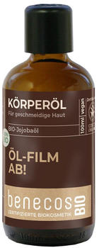benecos Körperöl Bio-Jojobaöl Öl-Film Ab! (100 ml)