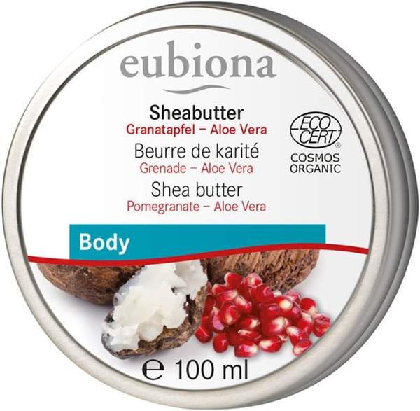 Eubiona Sheabutter Granatapfel & Aloe Vera (100 ml)