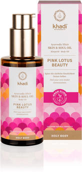 Khadi Holy Body Skin & Soul Oil Pink Lotus Beauty (100ml)