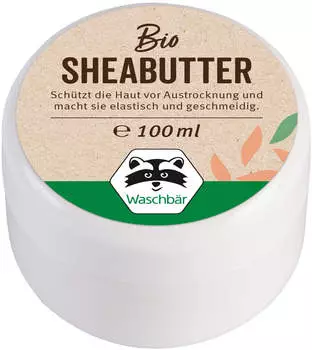 Waschbär Reine Bio-Sheabutter 100ml