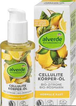 Alverde alverde Cellulite K&ouml;rper-&Ouml;l Bio-Zitrone Bio-Rosmarin (100 ml)