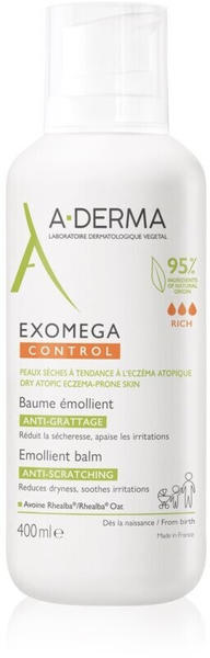 A-Derma Exomega Control Beruhigende Bodylotion für die sehr trockene und sensible Haut (200 ml)