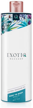 Exotiq Body To Body Neutral Massage Oil (500ml)