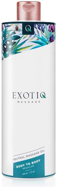 Exotiq Body To Body Neutral Massage Oil (500ml)