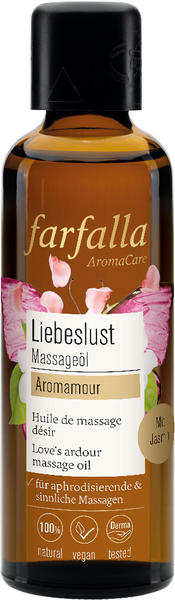 Farfalla Aromamour Liebeslust Massageöl (75ml)
