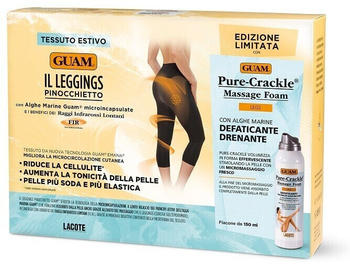 Guam Il Leggings Pinocchietto L-XL + Pure Crackle Massage Foam (150ml)