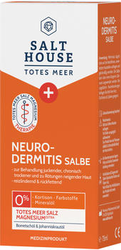 Salthouse Pflegecreme Totes Meer Therapie Neurodermitis Salbe (75ml)