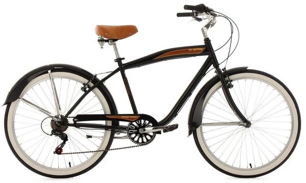 KS-CYCLING Vintage 26 Zoll RH 46 cm schwarz