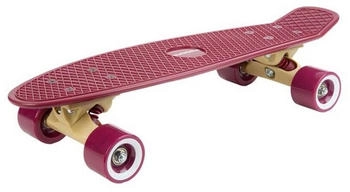 Hudora Retro Board Curve Burgunderrot (12153)