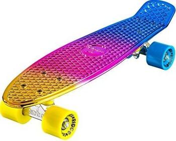 Ridge Neochrome 22'' Mini Cruiser yellow/pink/blue