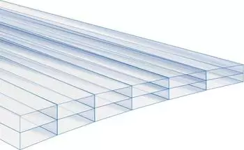 Gutta Polycarbonat Hohlkammerplatte 200 x 120 cm 16 mm