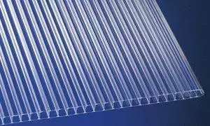 Gutta Polycarbonat Hohlkammerplatte klar 4000 x 1050 x 10mm