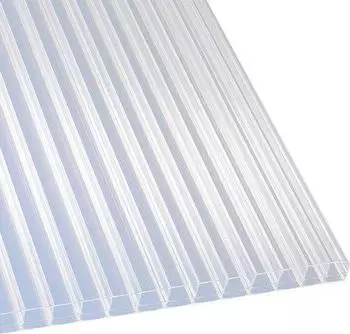 Gutta Polycarbonat Hohlkammerplatte opal 5000 x 980 x 16mm