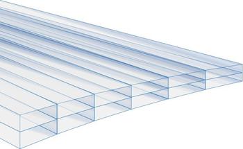 Gutta Polycarbonat Hohlkammerplatte 700 x 98 cm 16 mm