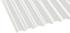 Gutta Polyester Wellplatte Sinus 76/18 klar 1600 x 1000mm