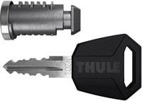Thule 450600, Thule One System Key 6 Units Schwarz Silver / Black