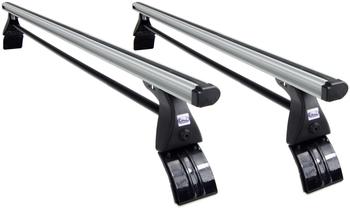 Cruz Kompatibel mit VW T4 MK4 Aluminium Dachträger Alu Cargo AF, Silber