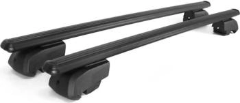 OMAC Gepäckträger kompatibel mit VW Passat B8 Variant 2015-2019 TÜV ABE Alu Schwarz