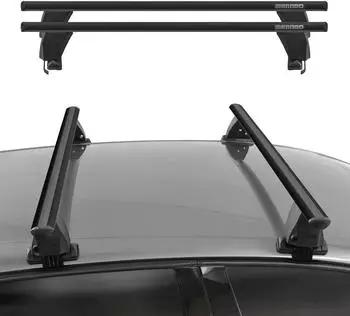 F.lli Menabo Dachträger für Citroen C4 III 2020-2025, Aluminium, schwarz (A051930)