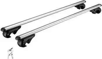 Wiltec Dachgepäckträger Universal Aluminium 120cm, 90kg (65348)