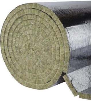 PAROC HVAC Lamella Mat AluCoat 100mm 2,5m²