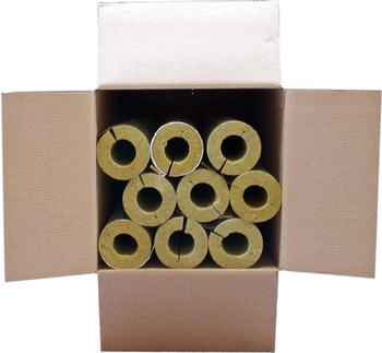 Armacell Austroflex 9m Steinwolle Rohrschale alukaschiert 54 x 30 mm (285637x9)