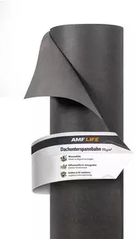 AMF Creation Dachunterspannbahn diffusionsoffen 115g/m&sup2; 1,5m&times;25m anthrazit (1921)