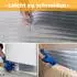 CCLife Technic Aluminisierte Dämm-Luftpolsterfolie 3,5 mm 50 cm x 10 m