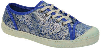 Eject Shoes DASS Damenschuhe sportliche Schnür-Halbschuhe blau