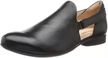 Think Slipper GUAD2 kleinem Blockabsatz schwarz