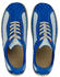 Eject Shoes Damenschuhe bequeme Schnür-Halbschuhe blau