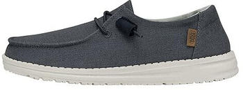 Dude Wendy Chambray Sneaker grau blau NavyWhite