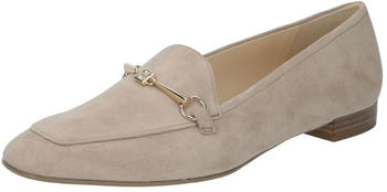 Högl Slipper Veloursleder beige