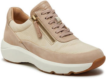 Clarks Tivoli Zip Sneakers sand combi 26176651