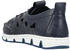 Rieker Slipper Leder Cutouts Gummizug Schnüroptik 49956