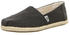 Toms Classic Canvas Rope Sole black washed
