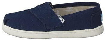 TOMS Shoes Alpargata Flache Slipper marineblau